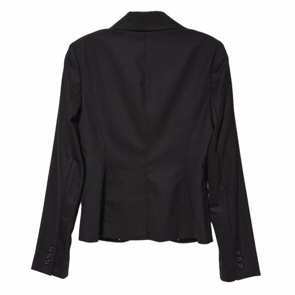 Laundry By Shelli Segal Wool Stretch Three Button Blazer Flaw - Picture 2 of 8